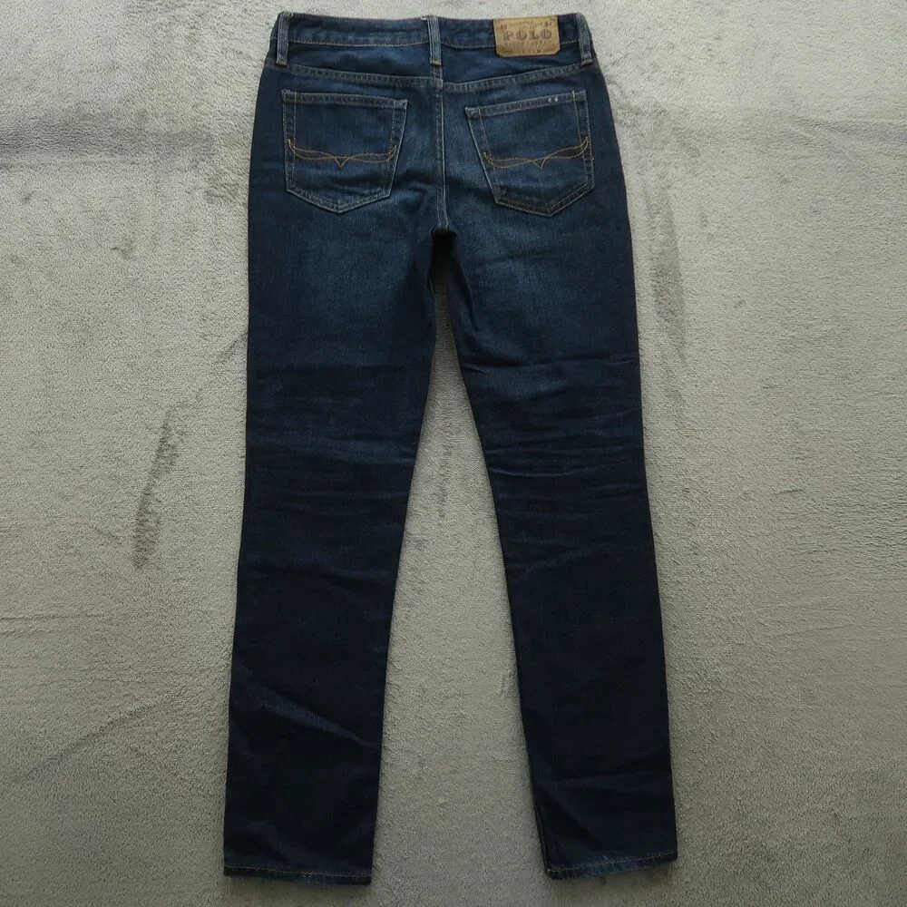 Polo Ralph Lauren Jeans Youth Boys Size 14/28 Blue Straight Denim 29